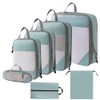 1 Set Compression Packing Cubes Compressible Travel Packing Organizer for