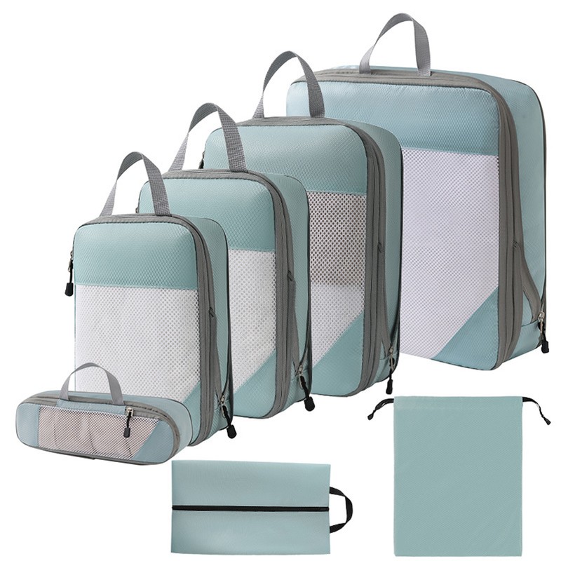 1 Set Compression Packing Cubes Compressible Travel Packing Organizer for