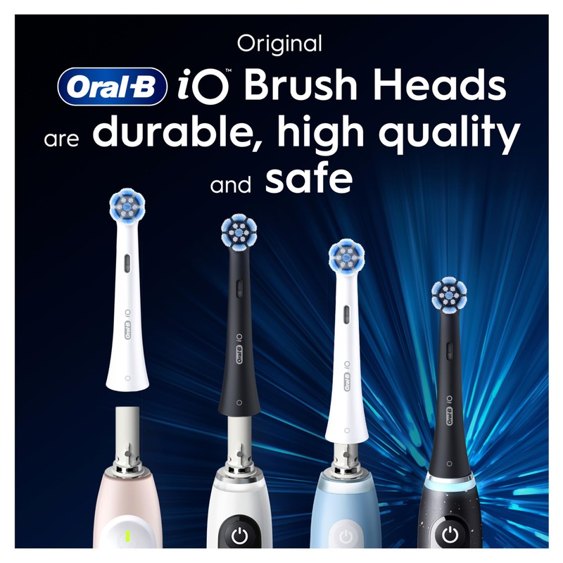 Oral-B iO Gentle Care Electric Toothbrush Head, Twisted & Angled