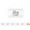 Azeeda 3 x 'Cute Smiling Caterpillar' Carpenter's Pencils (LP00032852)