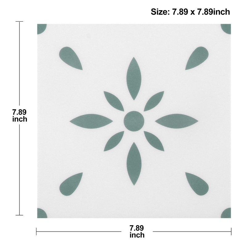 Peel & Stick Floor Tiles Self Adhesive Vinyl Flooring for