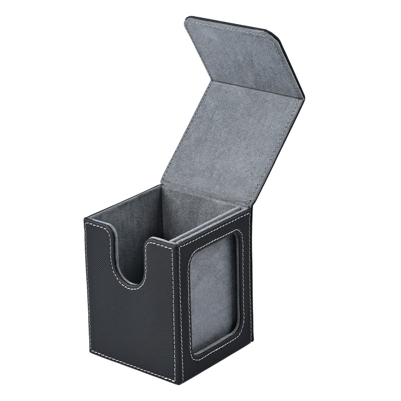 Trading Card Deck Box for 120+ Single-Sleeved Cards – Magnetic
