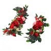 Wedding Arch Draping Artificial Flower Multifunctional Wedding Welcome Signs Floral