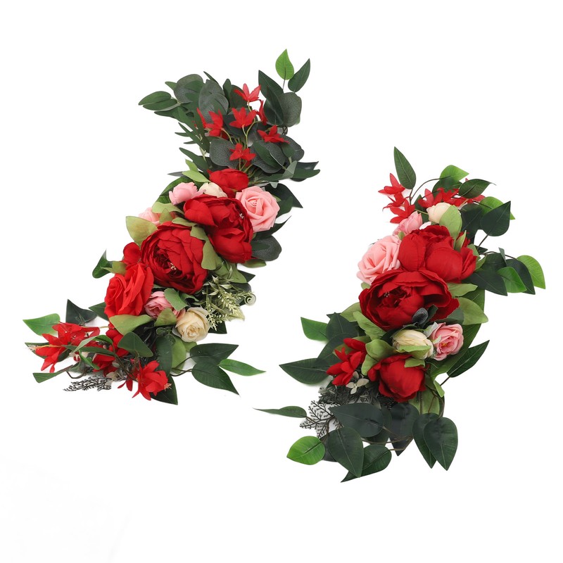 Wedding Arch Draping Artificial Flower Multifunctional Wedding Welcome Signs Floral