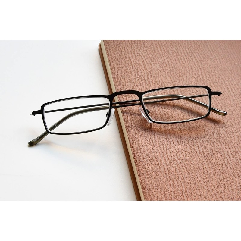 Eyekepper 5-Pack Stainless Steel Frame Half-eye Style Reading Glasses Readers