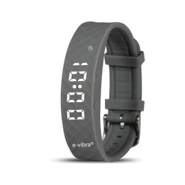 e-vibra Potty Training Watch - Silent Vibrating Alarm Reminder Watch for Children and Adults - with Timer and 15 Daily Alarms (Grey)