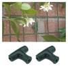 EMSea 30Pcs Chicken Wire T-Clip Kit, with Screw Anchor for