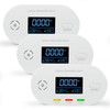 BTYEEUYI Carbon Monoxide Detectors, 3 Pack Plug in Carbon Monoxide