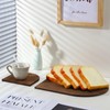 Chunful 2 Pcs Decorative Wood Cutting Board Wooden Board Rainbow