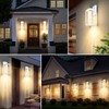 2-Pack Outdoor Wall Light Fixture, Exterior Waterproof Wall Lantern Sconce
