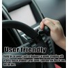 Vaygway Universal Fit Vehicle Steering Wheel Suicide Spinner Knob- Black