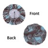 Fishent Shower Cap, Large Shower Caps for Women Reusable Double