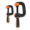 2Pcs C Clamp 2 Inch 3 Inch Adjustable Quick Release