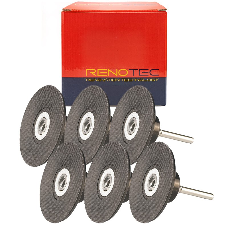 RENOTEC 3 Inch Quick Change Disc Pad Holder, 6 Pcs