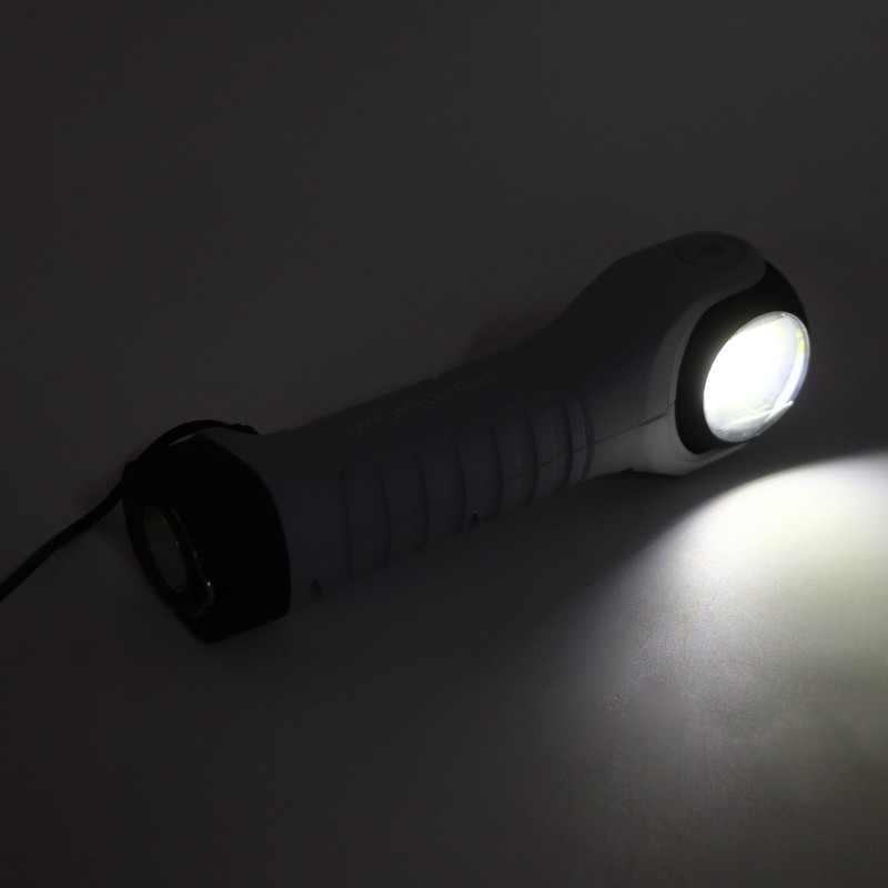 USB Rechargeable LED Flashlights Super Bright with Magnetic Base 360