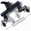 Gnimauhz Solid Brass Bathtub Wall Mount Shower Faucet Claw Foot