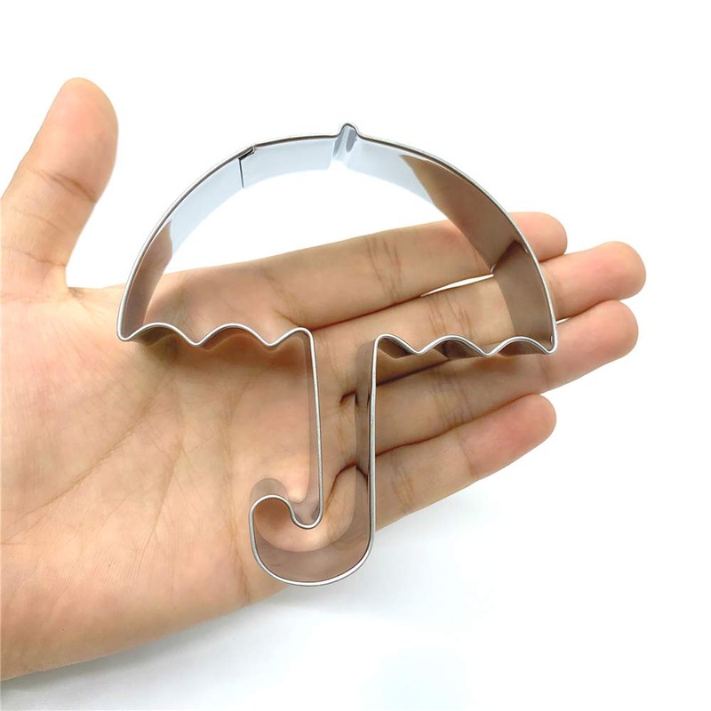 LILIAO Umbrella Cookie Cutter - 3.2 x 3.5 inches -