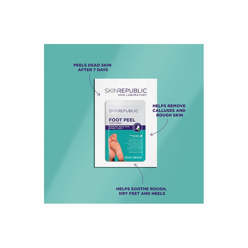 Skin Republic Foot Peel 1 Pair