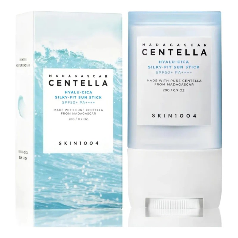Skin1004-hyalu-cica Sliky-fit Sun Stick Spf50 Pa Bloqueador