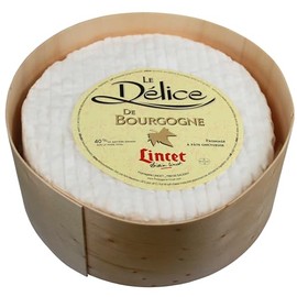 Generic Lincet Delice de Bourgogne Triple Creme Cheese, 4LB, 1 Pack