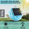 LINEBA 150W Solar Light Bulbs Waterproof Camping Tent Lamps For