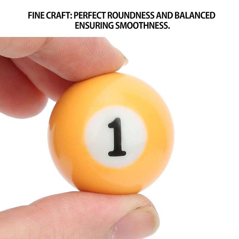 16 Piezas 32 mm Bolas de Billar, Respetuoso del Medio