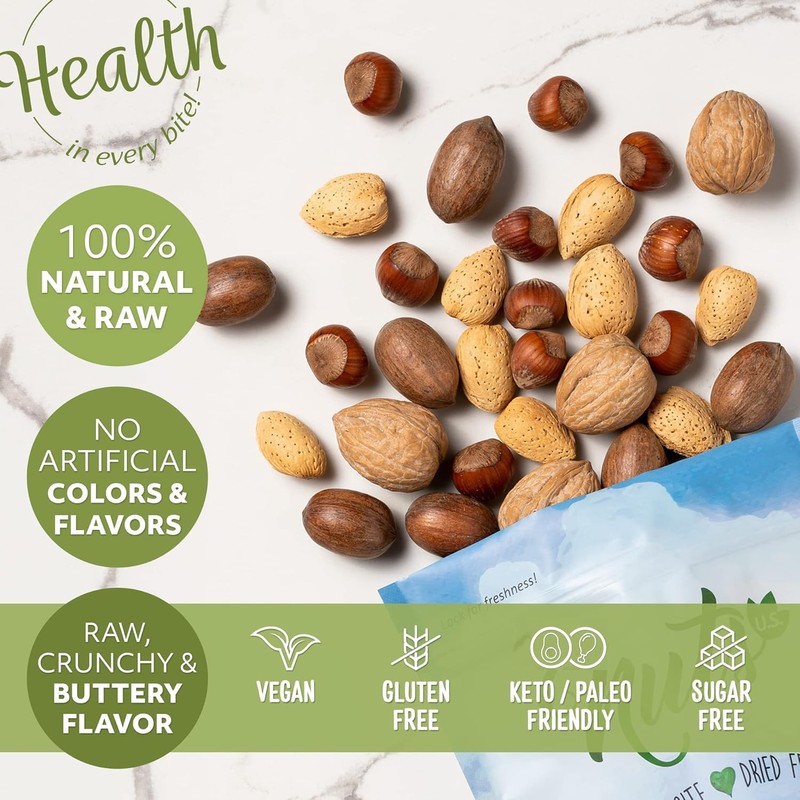 NUTS U.S. – Mixed Nuts In Shell (Almonds, Walnuts, Hazelnuts,