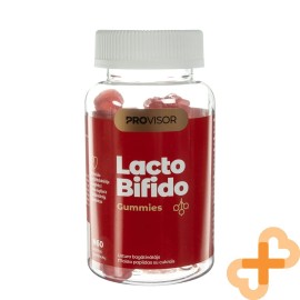 PROVISOR Lacto Bifido 60 Gummies Digestif Système Support Nourriture Supplément