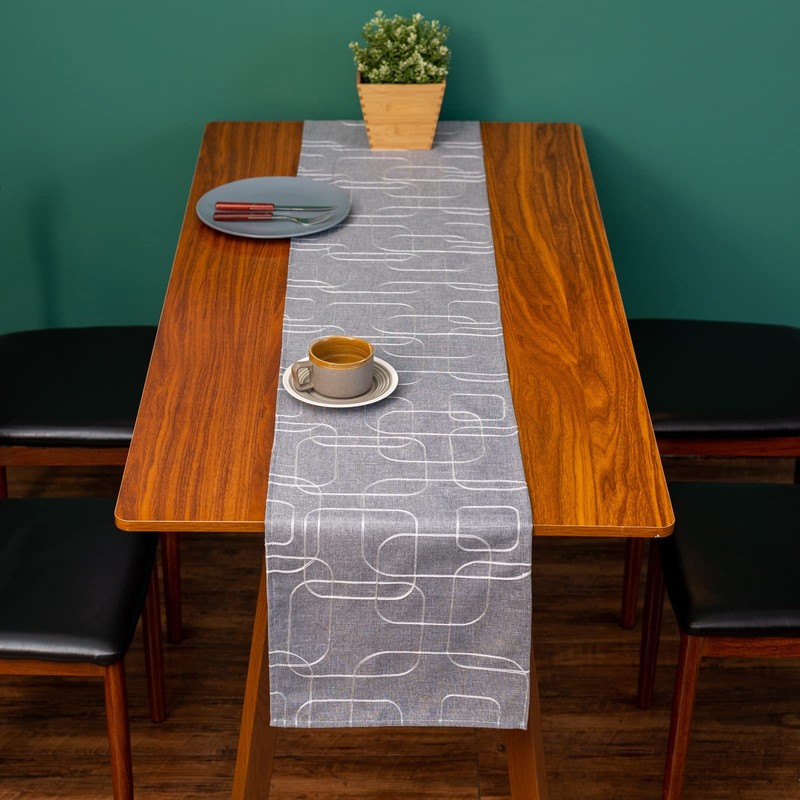 Table Runner, Stylish, Nordic Lace Border, Cloth, Table Runner, Table