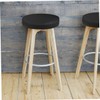 iplusmile Elastic Round Stool Seat Covers 2pcs Chair Covers Waterproof