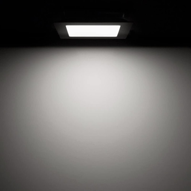 G.W.S® 3W Ultra Thin Dimmable Square LED Recessed Flat Panel