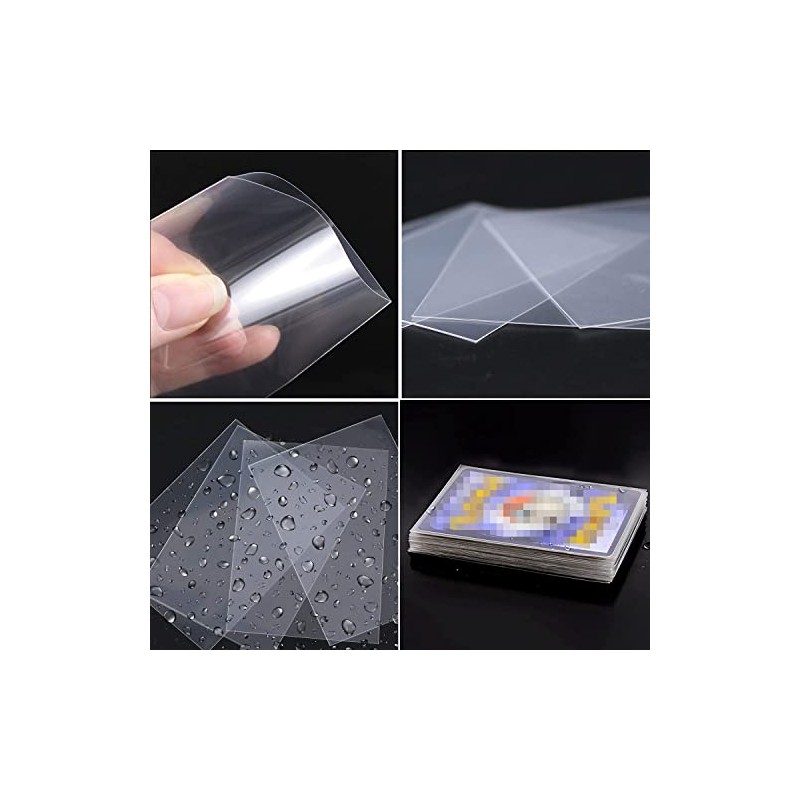 Neoreser Penny Sleeves, 100 Pcs Trading Card Sleeves, Ultra-Clear Card