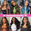 Fereowth 13x4 Lace Front Wigs Human Hair Body Wave Wig,26