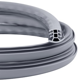 Flexible EPDM Rubber Strip (50 ft Long and 1 inch Wide) for Concrete Crack Repair and Replacement - Weather and Aging Resistant Expansion Joint Filler for Driveways and Sidewalks