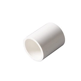 Rainbow Dream 3/4 Inch PVC Coupling Adapter Pipe Fitting (Socket x Socket) - 10 Pack, White
