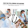 Mikinona 3Pcs Mask Extend Strap Removable Ear Saver for Standard