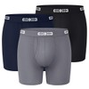 CHOHB Mens Underwear Micro Modal 3 Pack Boxer Briefs Open