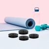 Cabilock 4 Pcs Gym Pulley Hardwearing Nylon Pulley Wheel 90mm