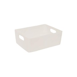 Wham Studio Rectangular Baske, White Color