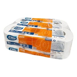 Papel Higiénico Elite 0938 Bobina Paq Con 12 Rollos De 160m