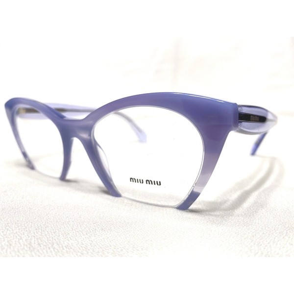 NEW Miu Miu VMU03Q SUJ-1O1 Women's Mauve Cat's Eye Eyeglasses Frames 49/19~140