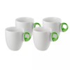Guzzini Feeling Mug, Set of 4 - Acid Green