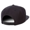 6 Panel Flat Visor Classic Snapback (6089) - Flat darknavy