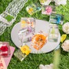 12 Pcs Real Pressed Flower Resin Paperweights - Botanical Specimen