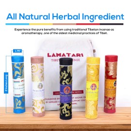 Lamatar1 Natural Sisnery Incense Stick Elevate Your Meditation with  5 Divine Fragrances