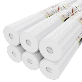 Amyracel Shelf Liner, 6-Rolls 12 Inches x 10FT Non-Slip Cabubet Liner, Washable Oil-Proof for Kitchen Cabinet, Shelves, Refrigerator, Storage, Non Adhesive Drawers