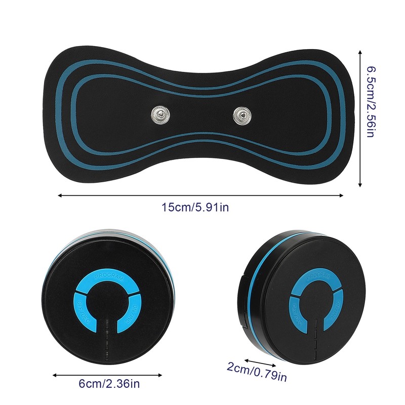 Cervical Massage Pad EMS Mini Cervical Massage Machine with 6