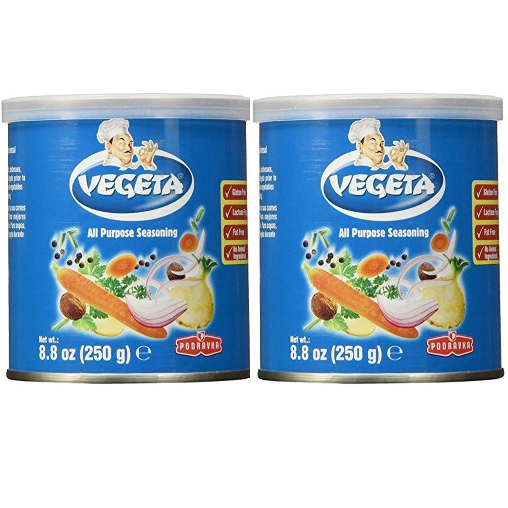 Podravka Vegeta Soup and Seasoning Mix Can, 250g (Pack of 2)
