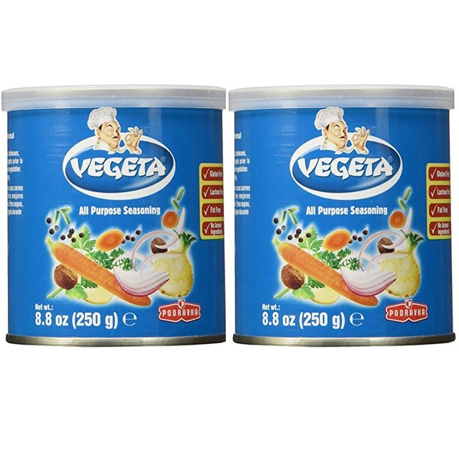 Podravka Vegeta Soup and Seasoning Mix Can, 250g (Pack of 2)