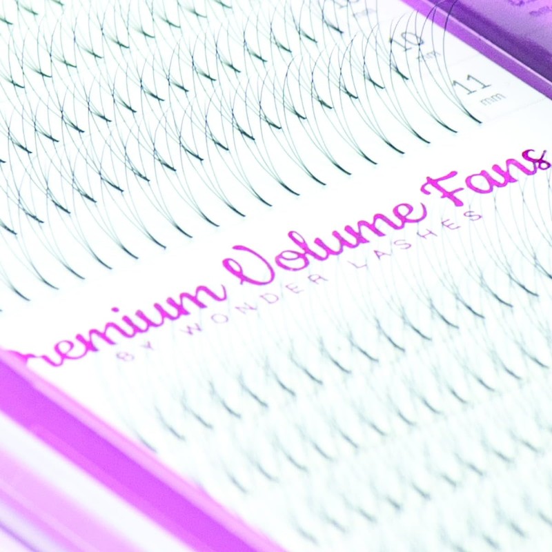 WL Wonder Lashes Künstliche Wimpern 3D für Professionell 0,07 Cluster